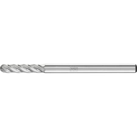 Pferd Carbide Bur - Cylind. Radius End, ALU Cut - 1/8" x 1/2" x 1/8" Shank - SC-42 23195